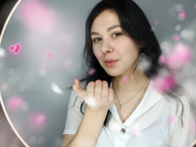 AdeleSmile naked stripping on cam for live sex video chat