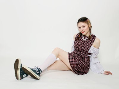 CrazyFrau naked stripping on cam for live sex video chat