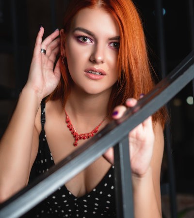 PollyGarrison naked stripping on cam for live sex video chat