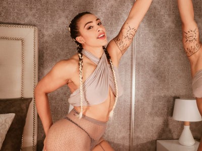 XimenaMayer naked stripping on cam for live sex video chat