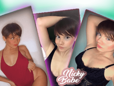 NickyBabe naked stripping on cam for live sex video chat