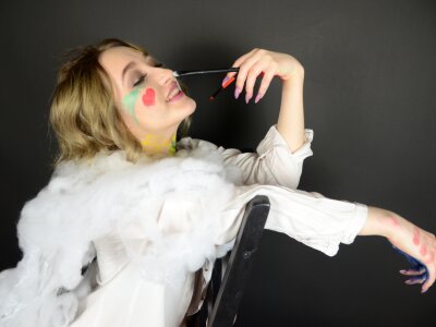 VanesaLight naked stripping on cam for live sex video chat
