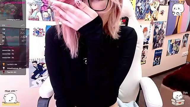 MiekoLun naked stripping on cam for live sex video chat