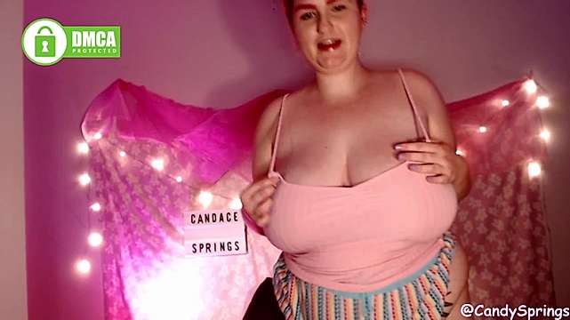 candysprings naked stripping on cam for live sex video chat