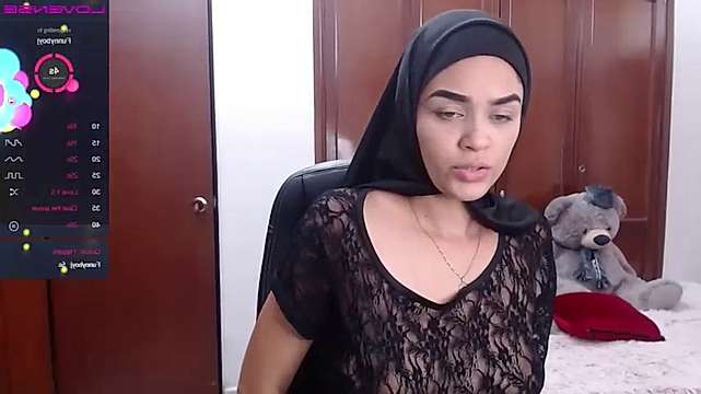 SajaAtwan naked stripping on cam for live sex video chat