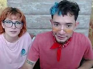 AbbyAndChrisxx naked stripping on cam for live sex video chat