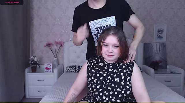 ElzaAndTaylor naked stripping on cam for live sex video chat