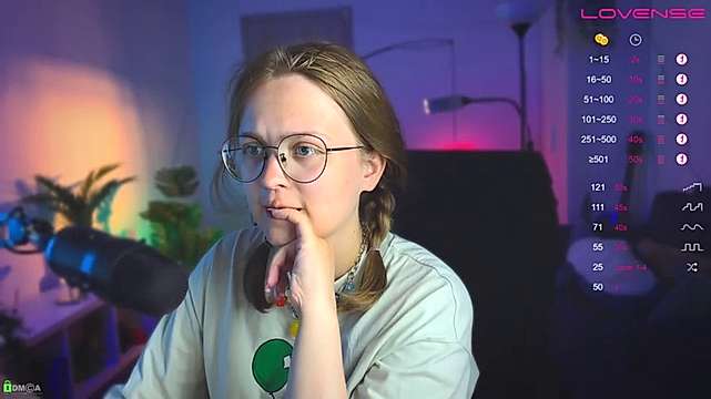 EmilyForelsket naked stripping on cam for live sex video chat