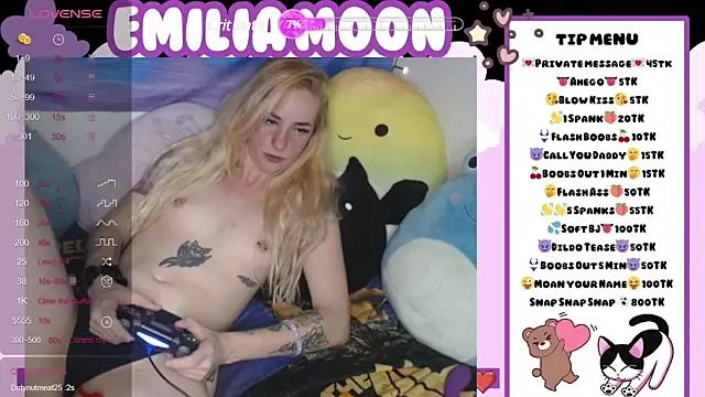 PrincessEmilia naked strip on cam for live sex video chat