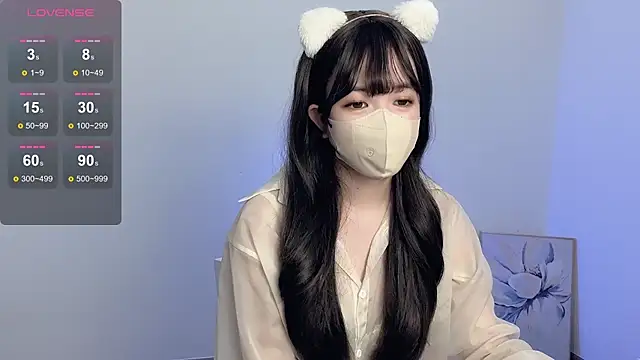 jiumeii naked strip on cam for live sex video chat