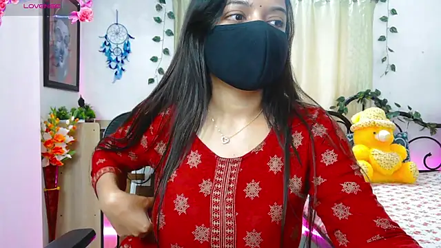 thyAnvi naked strip on cam for live sex video chat